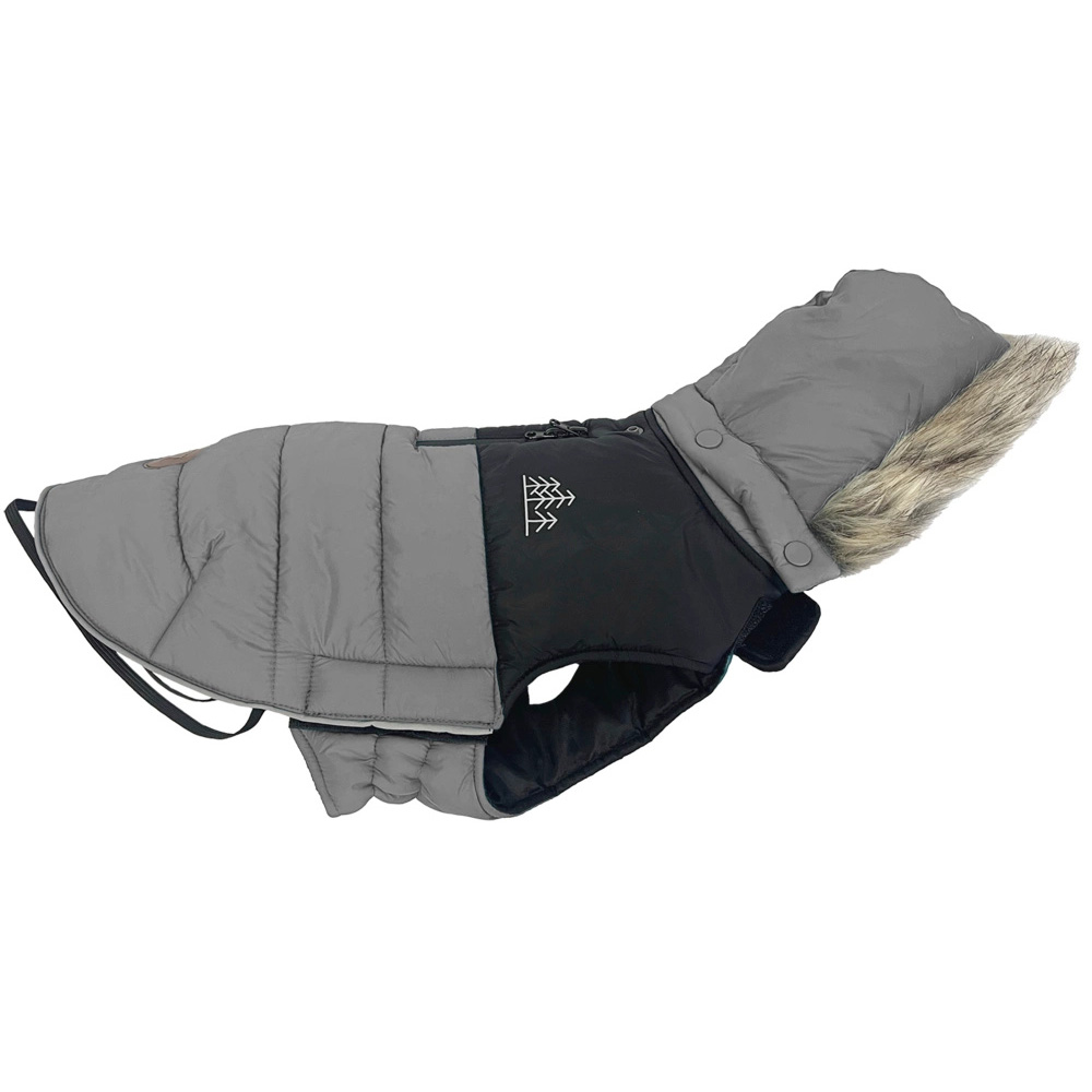 ZOLUX New Mountain Kurtka Puchowa dla Psa Szara 45cm Buldog Francuski